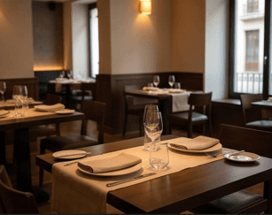 Interior del restaurante