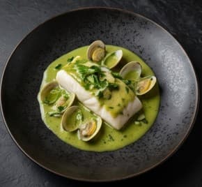 Merluza en salsa verde
